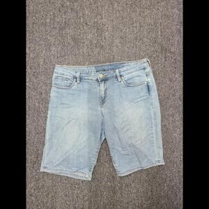 Calvin Klein Jeans Denim Bermuda Shorts Women's 28W (Blue)